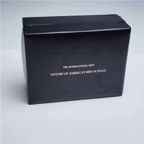 History of America's Men in Space Bronze Medal Set by International Mint