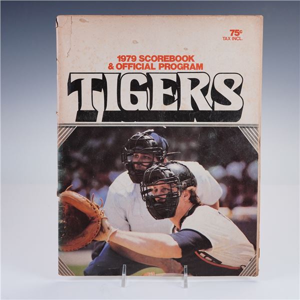 1979 Detroit Tigers Official Program & Scorebook