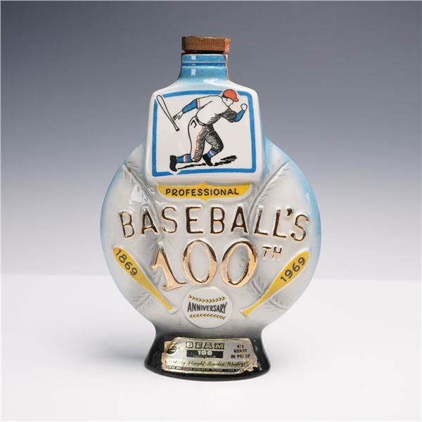 Beam Baseball Centennial Decanter 1969 Regal China
