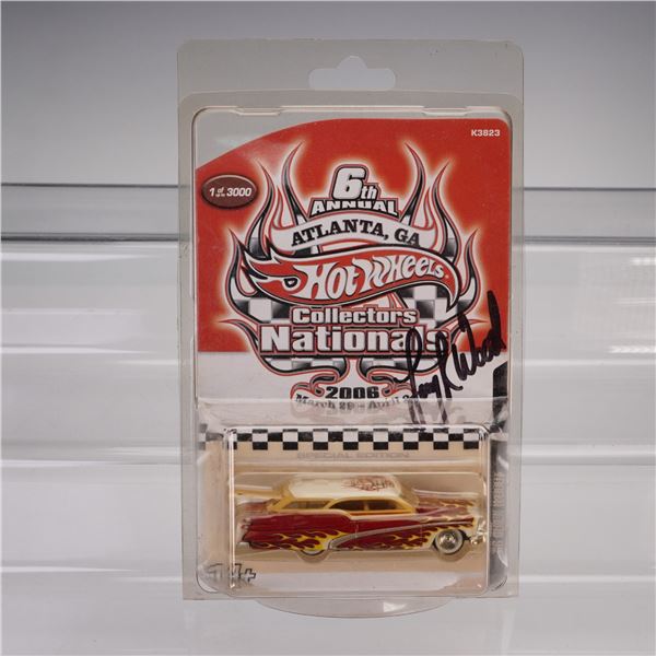 Autographed Larry Wood Mattel Hot Wheels, '50 Buick Woody