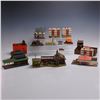 Image 2 : 24pc+ Scale Model Train Accessories with Books, Vehicles, and Buildings