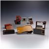 Image 4 : 24pc+ Scale Model Train Accessories with Books, Vehicles, and Buildings