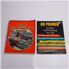 Image 8 : 24pc+ Scale Model Train Accessories with Books, Vehicles, and Buildings