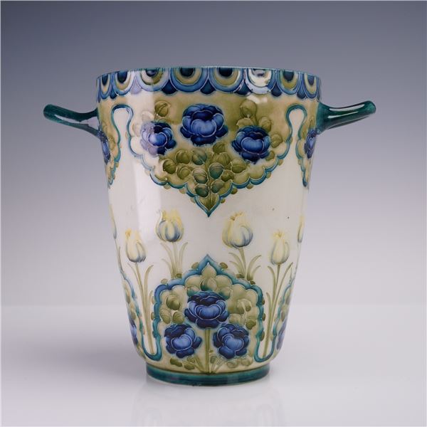 Macintyre Moorcroft Florian Ware Two-Handled Vase
