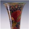 Image 4 : Moorcroft Pottery Trumpet Vase, Pomegranate