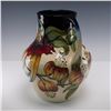 Image 4 : Moorcroft Pottery Double-Handled Vase, Anna Lily