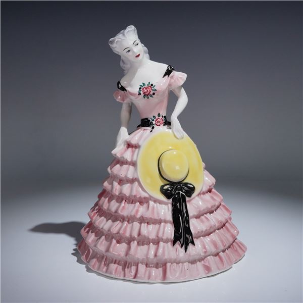 Goldscheider Ceramic Figurine, Southern Belle