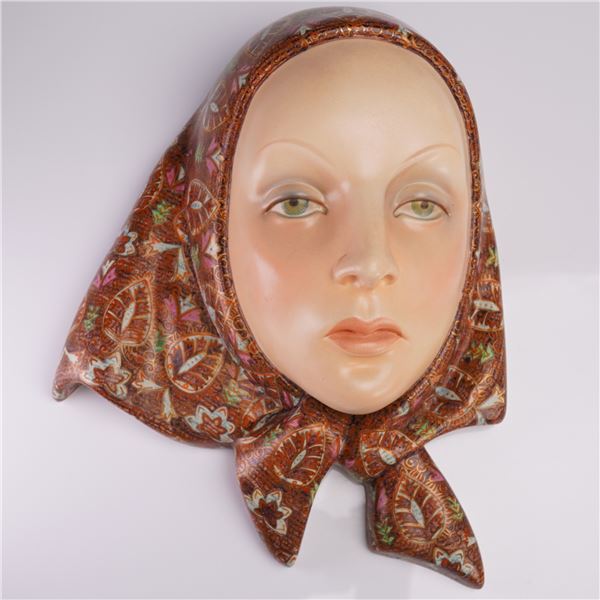 Lenci by Helen Scavini Art Deco Wall Mask