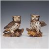 Image 4 : 3pc Goebel Porcelain American Eagle and Homco Owls