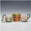 Image 7 : 5pc Fitz and Floyd Country Chic Ceramic Serveware
