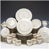 Image 4 : 64pc Mikasa Fine China Dinnerware Set - Regal Court LAP13