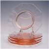 Image 2 : 13pc Vintage Pink Depression Glass Dinnerware
