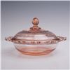 Image 8 : 13pc Vintage Pink Depression Glass Dinnerware