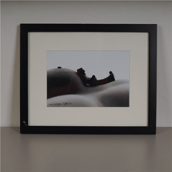 Allan I. Teger, B&W Photograph, Bodyscapes Series, Signed