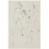 Leon Fini (Argentine-Italian 1907-1996) Etching Erotica