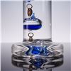 Image 2 : Galileo Glass Thermometer with Blue Floating Spheres