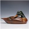 Image 1 : Gene Malin Hand-Carved Mallard Duck Decoy, 1992