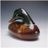 Image 4 : Gene Malin Hand-Carved Mallard Duck Decoy, 1992
