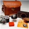 Image 3 : 16pc Leica IIIf Camera Outfit w/Summicron Lens, Braun Hobby Flash & Acc.