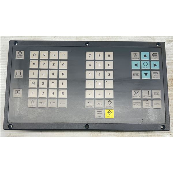 Siemens #6FC5603-0AC13-1AA0 Sinumerik 802 D CNC Keyboard Horizontal Layout