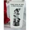 Image 3 : J. McClelland Children’s Circus Porcelain Clown Doll by Reco & Edwin M. Knowles with Box