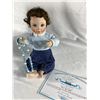 Image 1 : Edwin M. Knowles Porcelain Doll “Victor” with COA – 1935 Cover Baby Serie