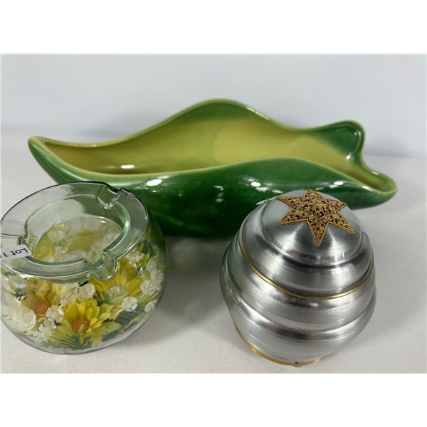 Beauceware Green Dish & Decorative Pieces