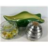 Image 1 : Beauceware Green Dish & Decorative Pieces
