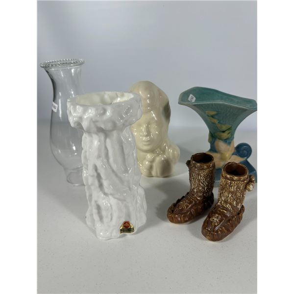 Assorted Vases & Novelty Planters