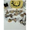 Image 2 : Assorted Wade Figurines, Souvenir Spoons, Perfume Bottles & Trinkets