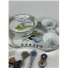 Image 5 : Assorted Wade Figurines, Souvenir Spoons, Perfume Bottles & Trinkets