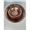 Image 3 : West Bend Copper-Colored Metal Bowls, Set of 3