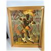 Image 3 : Pair of Vintage African-Inspired Paintings