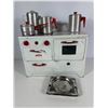 Image 3 : Vintage Child’s Toy Stove with Accessories & Easy‑Bake Cookbook