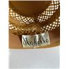 Image 5 : Adelle Montreal Open‑Weave Straw Hat, with Patterned Box
