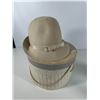 Image 1 : Miss Shari Cream Hat with Hat Box