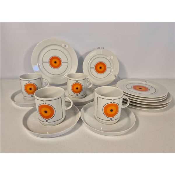 Thomas Germany Rosenthal “Eclipse” Coffee & Luncheon Set – Mid-Century Mo