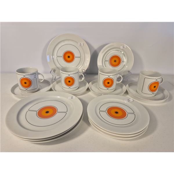 Thomas Germany Rosenthal “Eclipse” Coffee & Luncheon Set – Mid-Century Mo