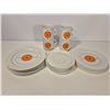 Image 2 : Thomas Germany Rosenthal “Eclipse” Coffee & Luncheon Set – Mid-Century Mo