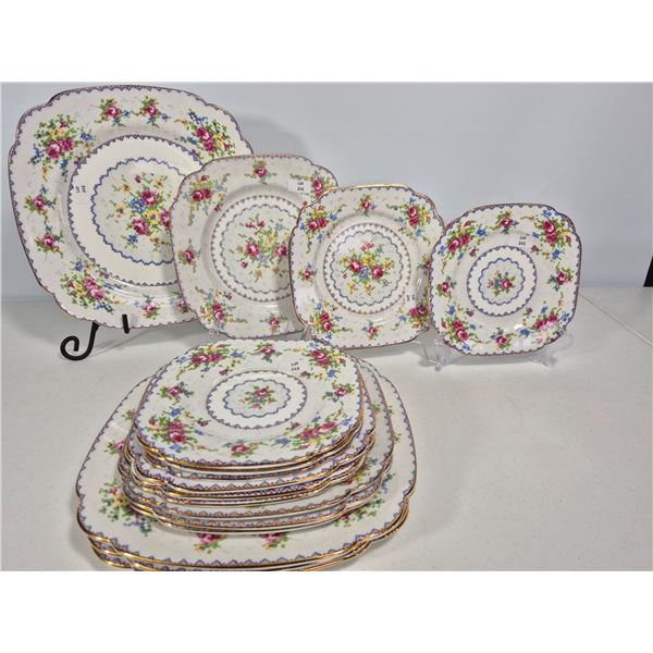 Royal Albert Bone China “Petit Point” Tableware Set – England
