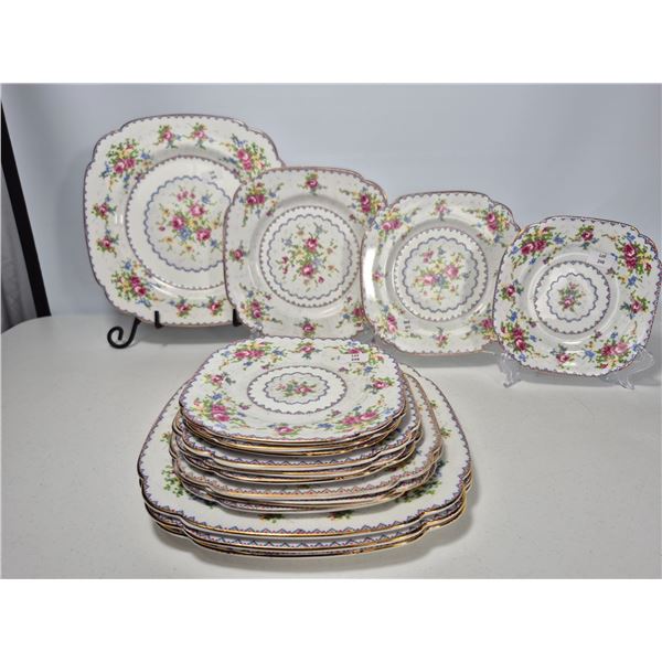 Royal Albert Bone China “Petit Point” Tableware Set – England