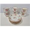 Image 5 : Royal Albert Bone China “Petit Point” Cups & Saucers – England