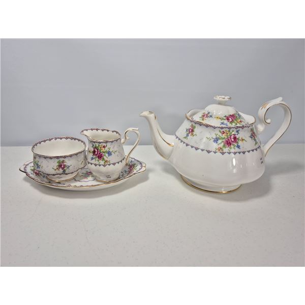 Royal Albert Bone China “Petit Point” Tea Service – England
