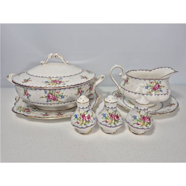 Royal Albert Bone China “Petit Point” Serving Pieces – England
