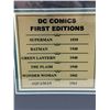 Image 11 : Framed DC Comics First Editions Display – Superman, Batman, Wonder Woman, More