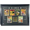 Image 1 : Framed DC Comics First Editions Display – Superman, Batman, Wonder Woman, More