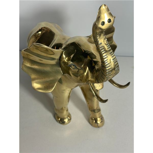 Brass Elephant Figurine