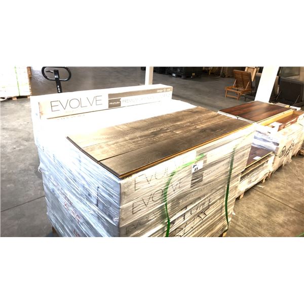 1035.84 SQFT OF PRAVADA FLOORS EVOLVE STONE BLISS 48 BOXES WIRE BRUSHED FINISH