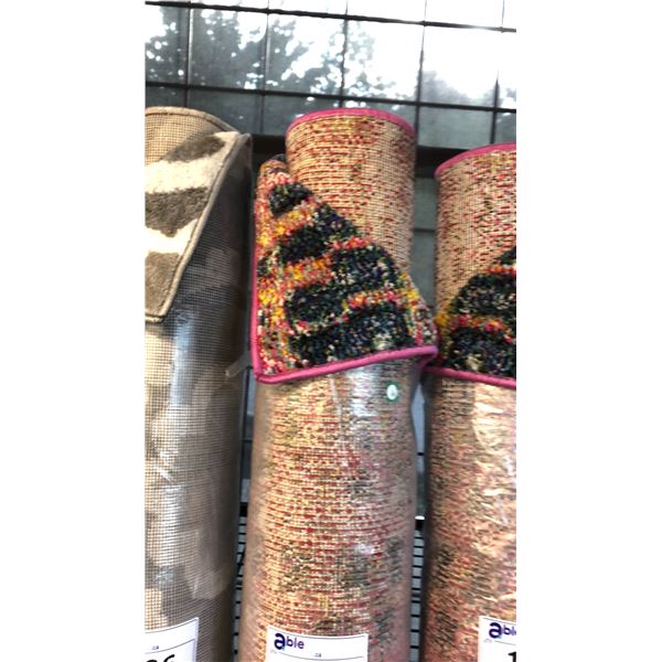 MULTI-COLORED 200CM X 290CM TURKISH AREA RUG