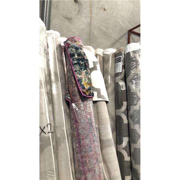 2 ASSORTED COLOR/PATTERN 240CM X 330CM TURKISH AREA RUG